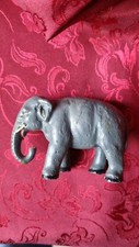Santon ancien Devineau elephant creche Noel 5cm parfait etat