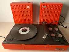 TOURNE DISQUE PORTABLE THOMSON ES 3027 T - VINTAGE ORANGE