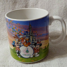 Mug Disney 1991 Anniversaire Collection Mickey Minnie Donald Tasse 20 ans FR