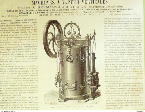 Machines vapeur hermann - vapeur,