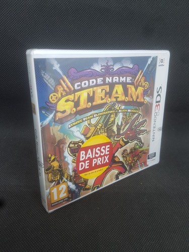 3ds code name steam - name, blister