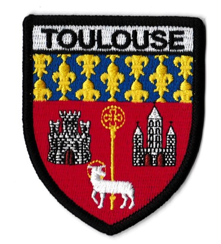 Patche toulouse armoiries - toulouse,
