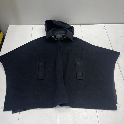 Maje black wool cashmere - black, &