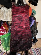 Robe bordeaux/noire PAULE KA Taille 36