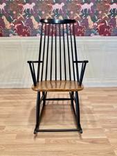 FAUTEUIL ROCKING CHAIR DESIGN 1950 "TAPIOVAARA".