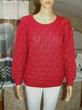 SPLENDIDE  pull tricoté main