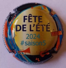 BELLE CAPSULE CHAMPAGNE SIX COTEAUX CHARLES HESTON FETE DE L'ETE 2024 REF N°53c