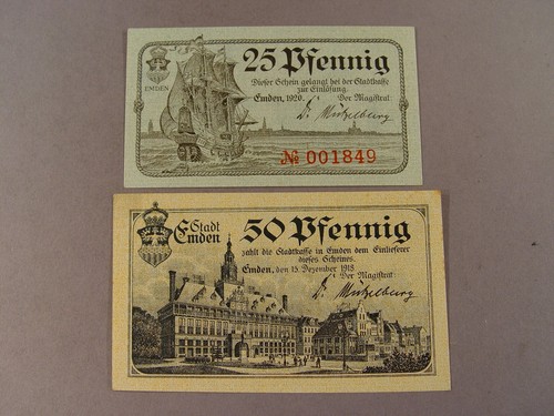 321 notgeld lot - 321., ville