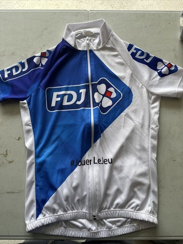 Maillot cycliste fdj - cycliste,