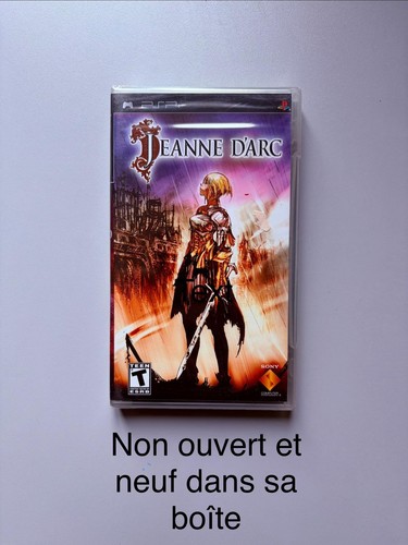 Jeanne arc psp neuf scellé - d,