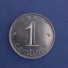 Pièce de 1 centimes Epi RF