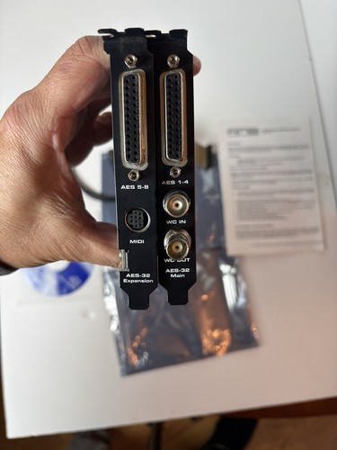 Rme hammerfall dsp aes - hammerfall, aes-32
