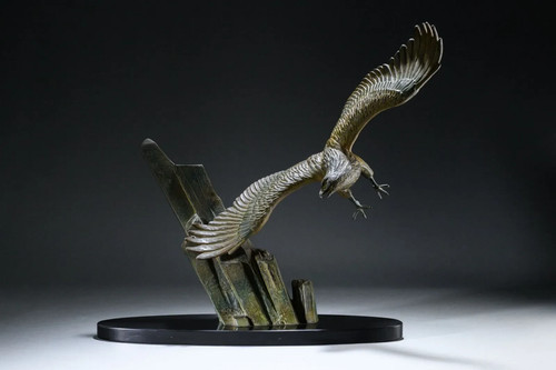 Ancienne sculpture animalière