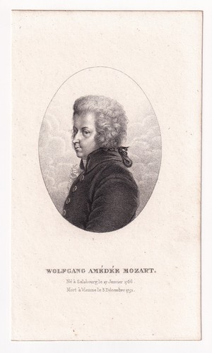 Portrait wolfgang amadeus - portrait,