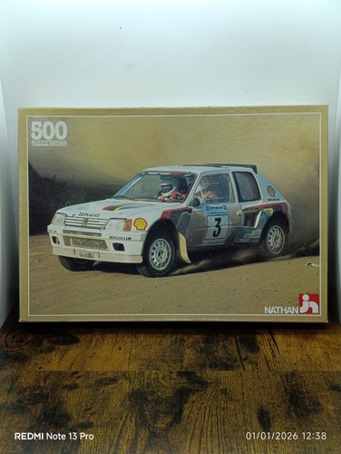 Puzzle vintage peugeot 205 - vintage,