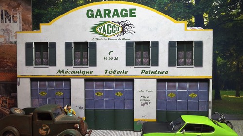 Garage yacco kit papier - yacco,