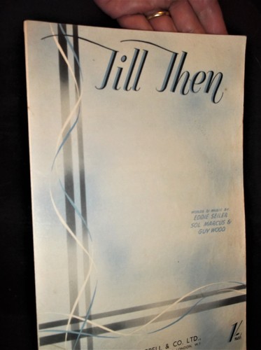 Vintage original sheet music - sheet,