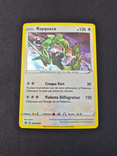 Carte pokémon rayquaza - carte, holo