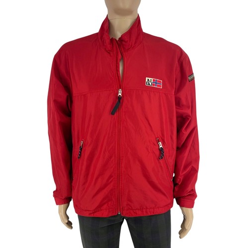 Veste coupe vent rouge - veste,