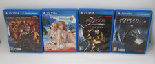 PSVITA NINJA GAIDEN SIGMA PLUS 1,2 & DEAD OR ALIVE XTREME 3 ...4Jeux Japon VITA