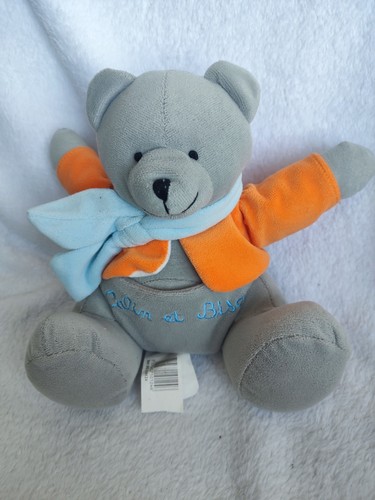 Doudou ours gris - doudou,