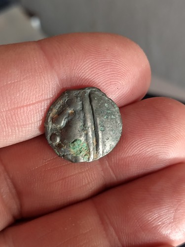 Monnaie gauloise potin - monnaie,