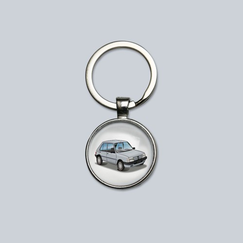 Porte clés peugeot 205 - porte-clés,