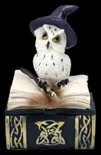 Figurine hibou avec bâton - figurine,