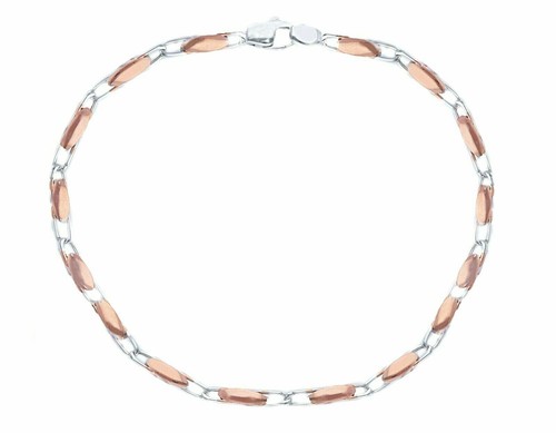 Bracelet blanc et - or, rose