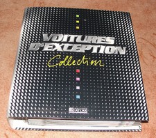 Voitures d'exception Collection de 220 fiches grand format + classeur Ed. Atlas