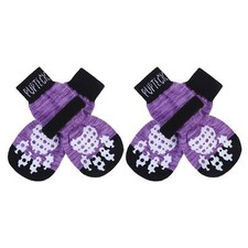 Chaussettes antidérapantes pour Chien avec poignées Double Face pour Chausson...