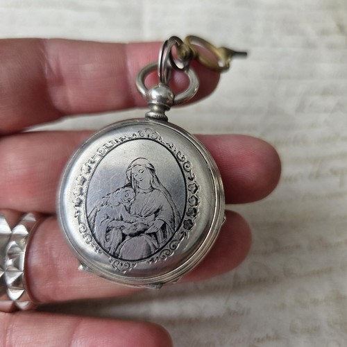 Montre gousset argent - de,