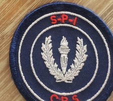 Ecusson / patch velcro CRS