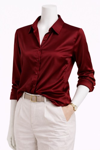 Chemise femme satiné - femme,