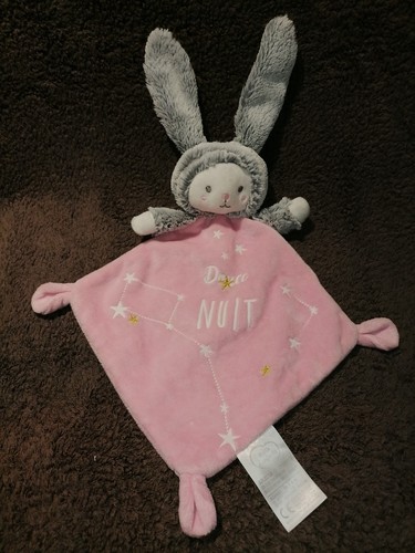 Doudou plat ours - , lapin