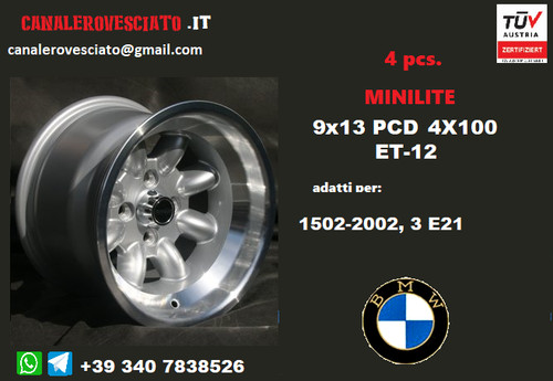 Jante minilite pouces - minilite,