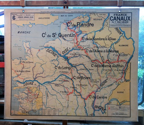 Ancienne carte scolaire - ancienne,
