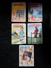 5 ANCIENS MAGAZINES BERNADETTE