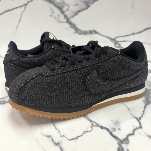 Nike cortez txt black - cortez, denim