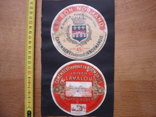 Anciennes Etiquettes Fromage CAMEMBERT lot 9