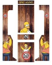 Stickers dartcab simpsons bois - stickers,