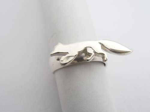 Renard bague argent - 925,