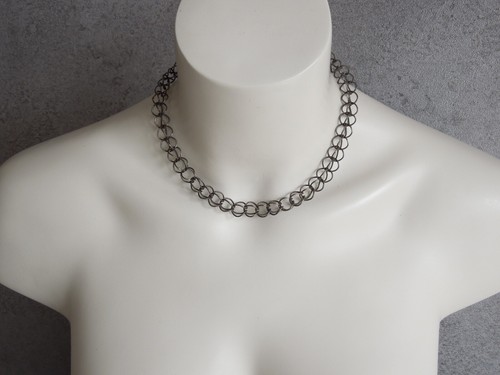 Collier antique argent - en,