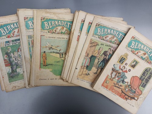 Lot revues bernadette année - revues,