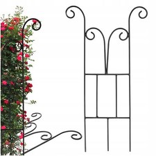Support de plante noir de jardin pour plantes grimpantes et fleurs - métal 60...