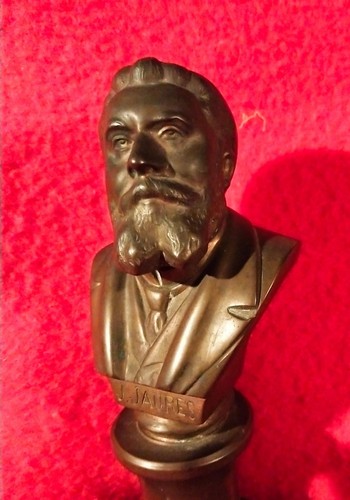 Jean jaures rare statuette - jean,