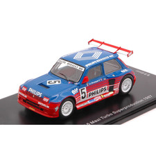 RENAULT 5 MAXI TURBO SUPERPRODUCTION N.5 1987 JEAN LOUIS BOUSQUET 1:43 Spark Mod
