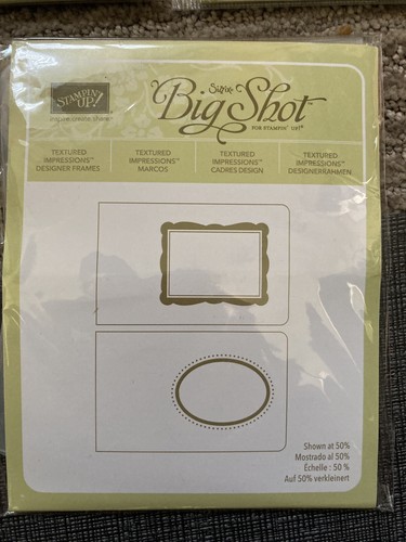 Stampin Up Sizzix Big Shot