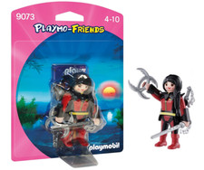 Playmobil 9073 Combattante Fille Figurines épées Jouets et Jeux de Construction
