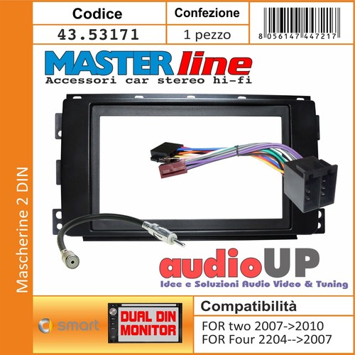 Cadre autoradio din smart - d'autoradio,